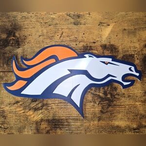 Denver Broncos Logo Wall Plaque